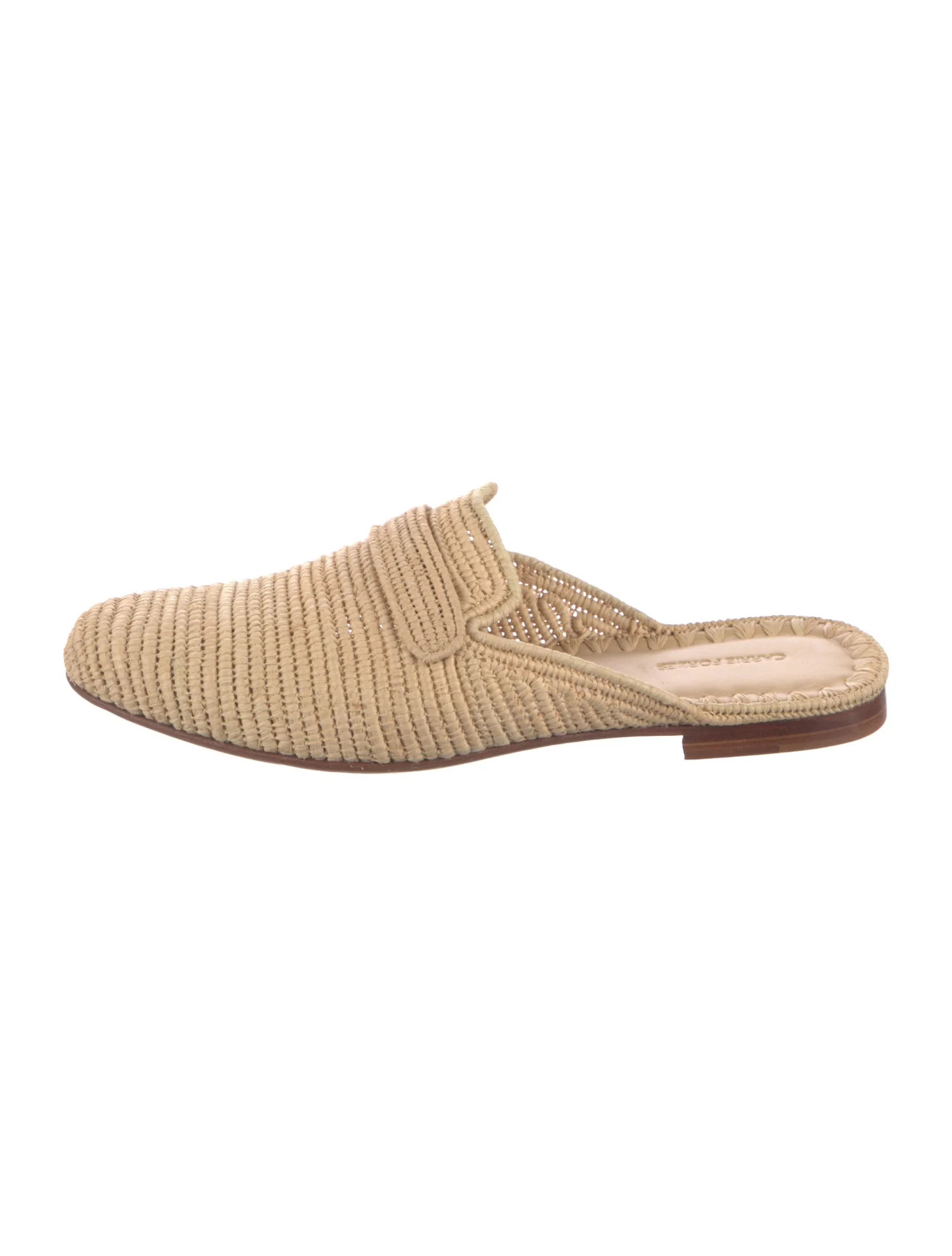Raffia Mules | The RealReal