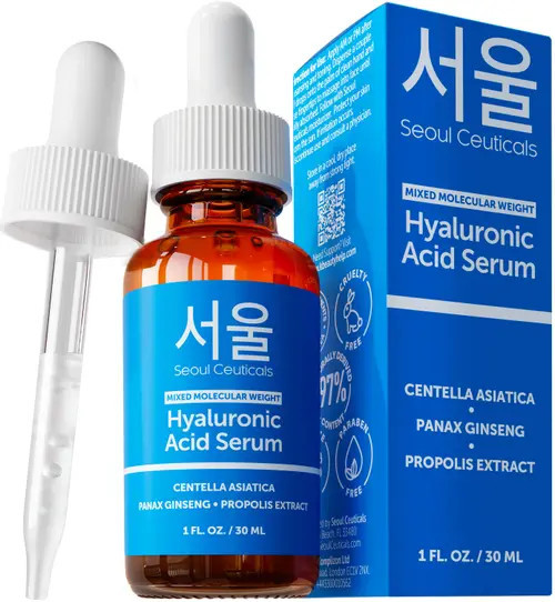 Seoul Ceuticals Korean Skin Care Hyaluronic Acid Serum in None at Nordstrom | Nordstrom