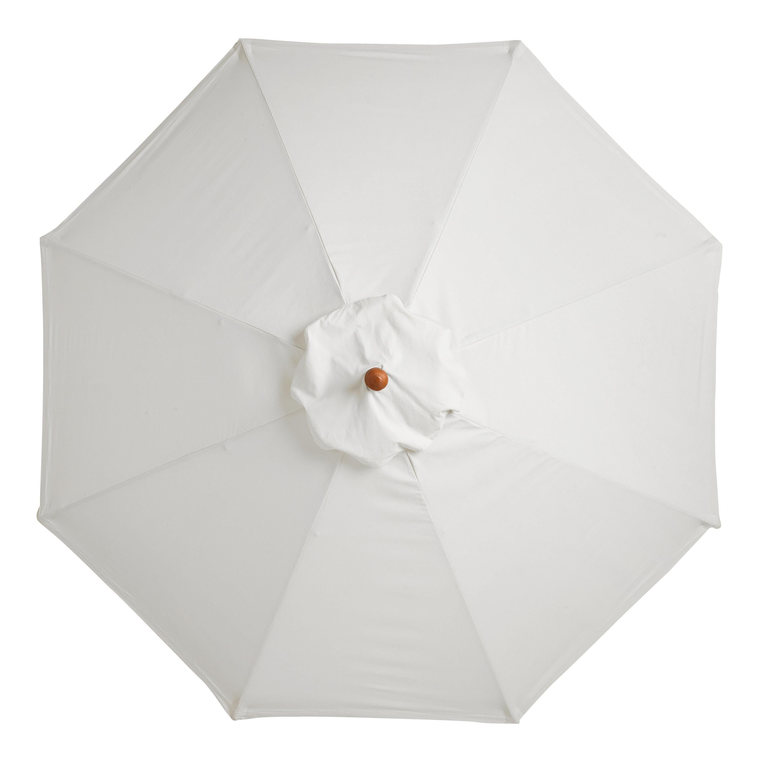 Natural Cotton 9 Ft Umbrella Canopy | World Market