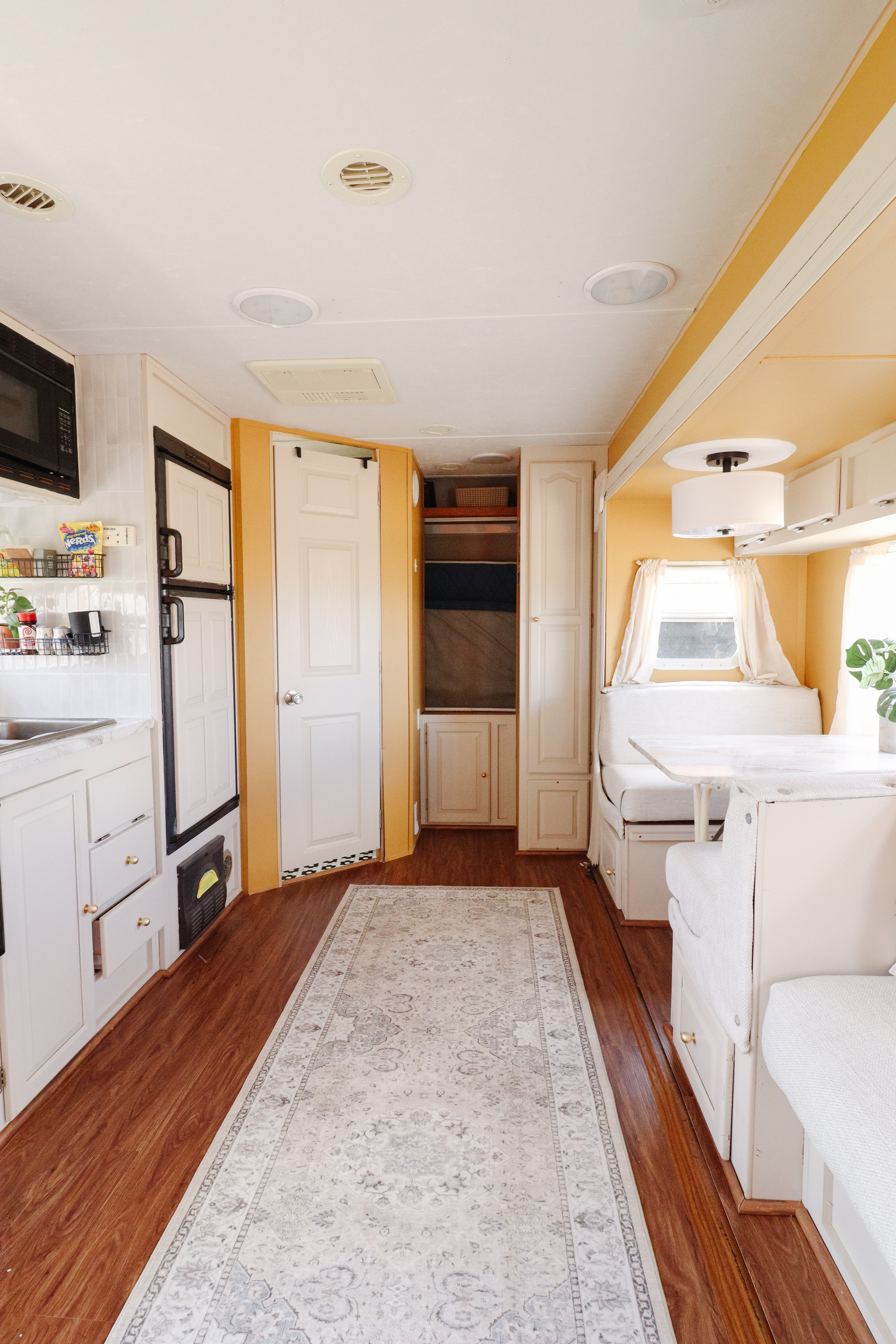 Our little revamped camper! 

 