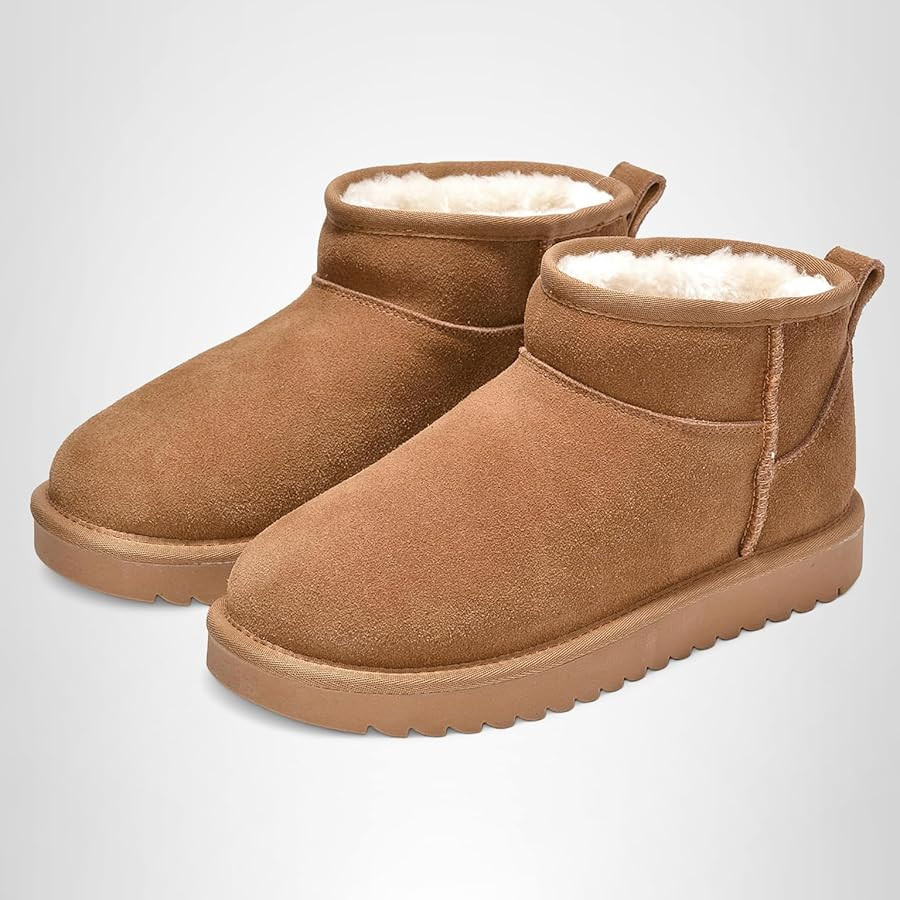 Project Cloud 100% Genuine Leather Ankle Boots for Women - Water Resistant with Memory Foam Insol... | Amazon (US)