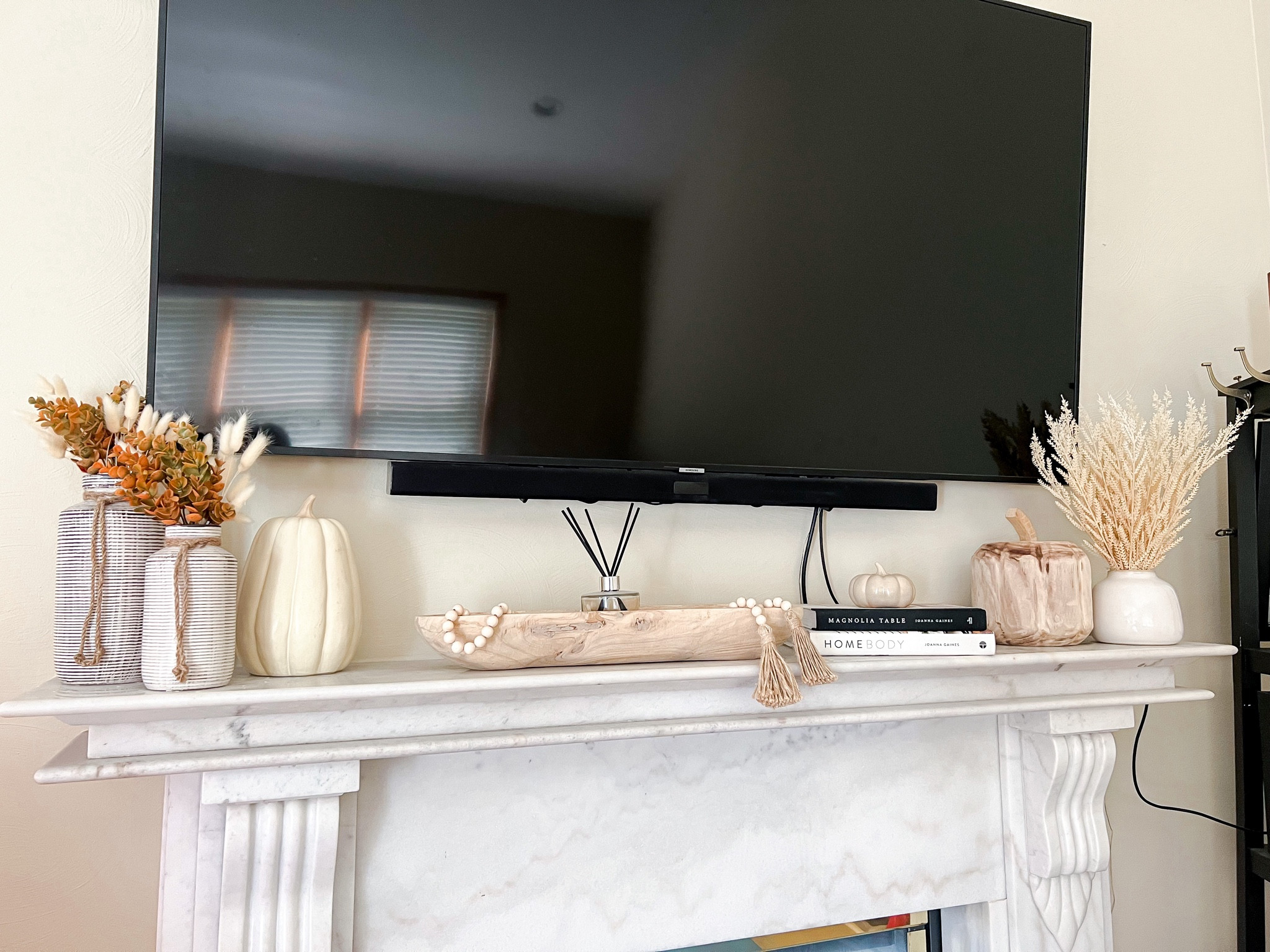 Fall floral stems from dollar spot 