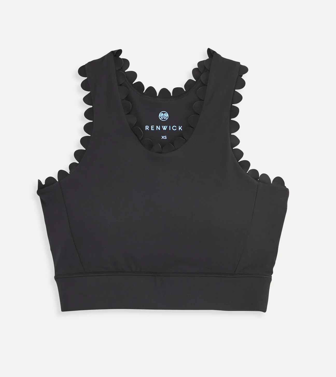 Scalloped Sports Bra | Renwick Golf