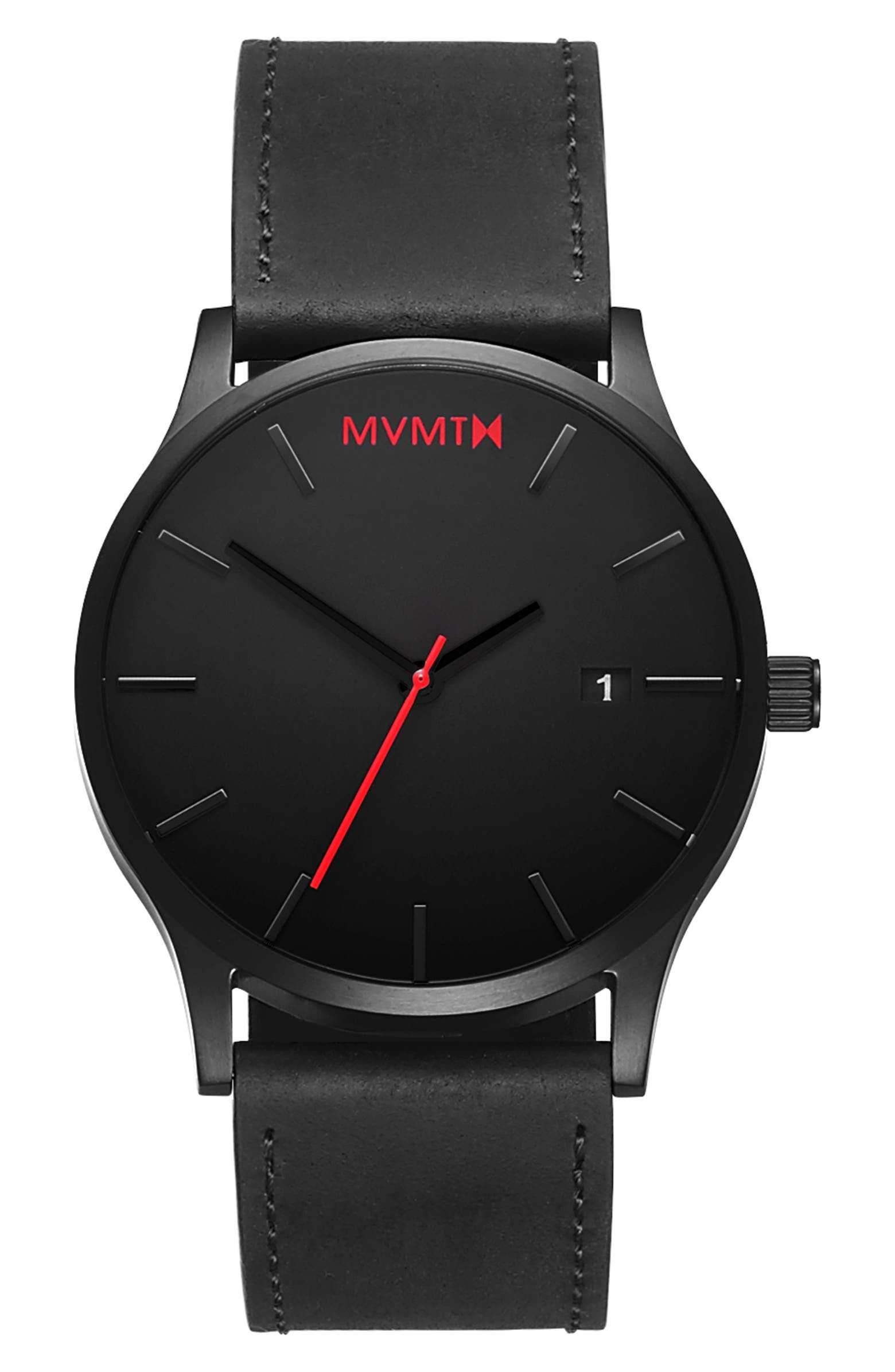 Classic Leather Strap Watch, 45mm | Nordstrom