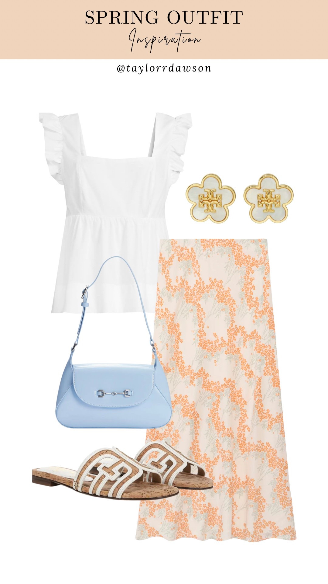 Spring outfit idea!

spring skirt, maxi skirt, floral skirt, spring accessories, spring purse, spring colors, pastels, tory burch, floral earrings, spring sandals, slide sandals, sam edelman

#LTKStyleTip #LTKItBag #LTKSeasonal