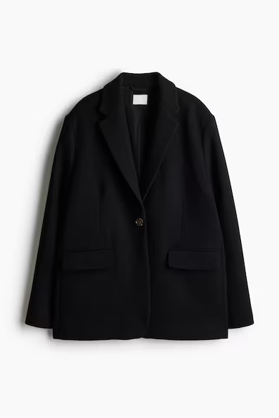 H & M - Loose-Fit Blazer - Black | H&M (US + CA)