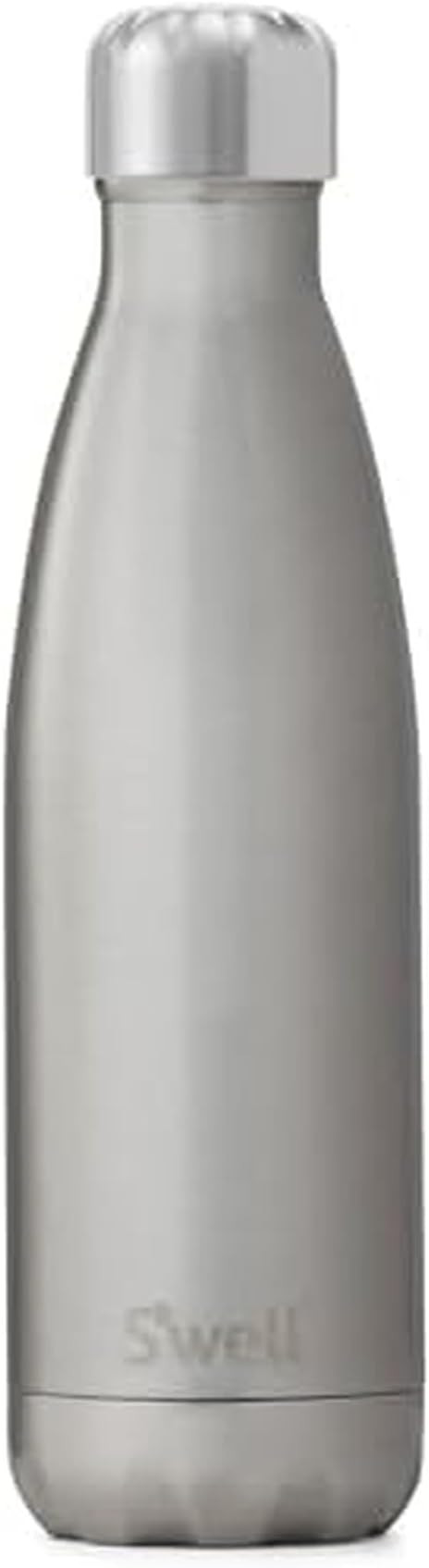 S'well Stainless Steel Water Bottle - 17 Fl Oz - Silver Lining - Triple-Layered Vacuum-Insulated ... | Amazon (US)