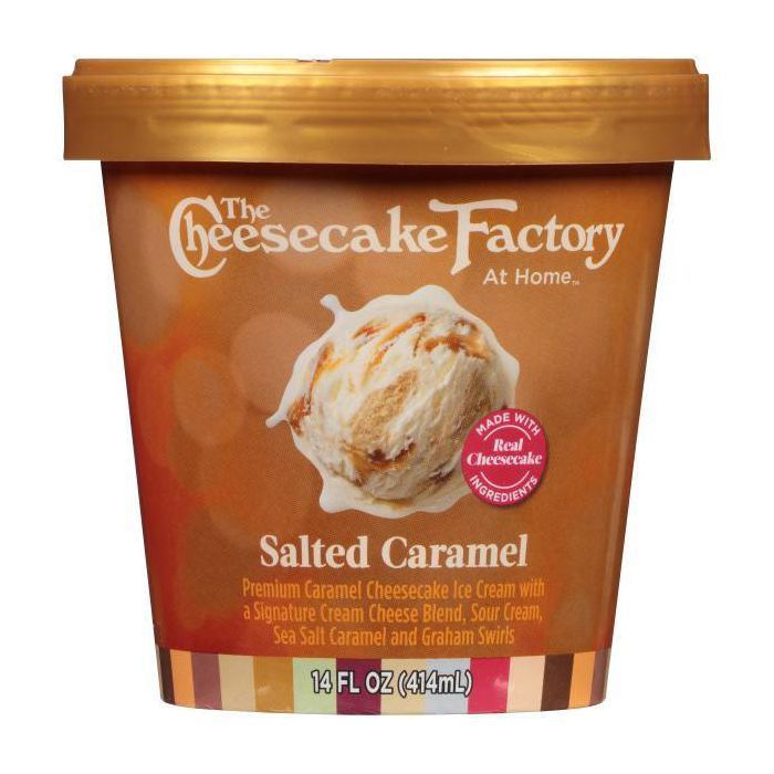 Cheesecake Factory Salted Caramel Ice Cream - 14oz | Target