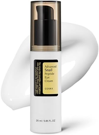 COSRX Snail Mucin Peptide Under Eye Cream, 73.7% Snail Mucin and Niacinamide, Eye Care, Eye Cream... | Amazon (US)