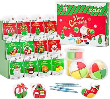 Air Dry Clay Kit for Kids, Creative Molding Clay Gift Kits with Tools, Super Light DIY Soft Clay ... | Amazon (US)