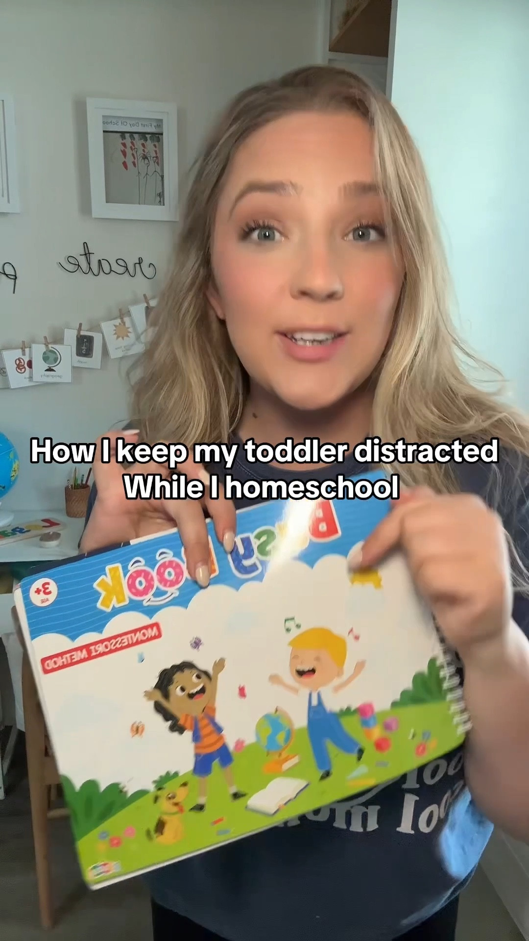 Busy books are a life saver for toddler and preschool parents. This can keep my toddler distracted for a while as I homeschool the older kids. Game changer! #toddlers #preschool #homeschooling 

#LTKKids #LTKFamily