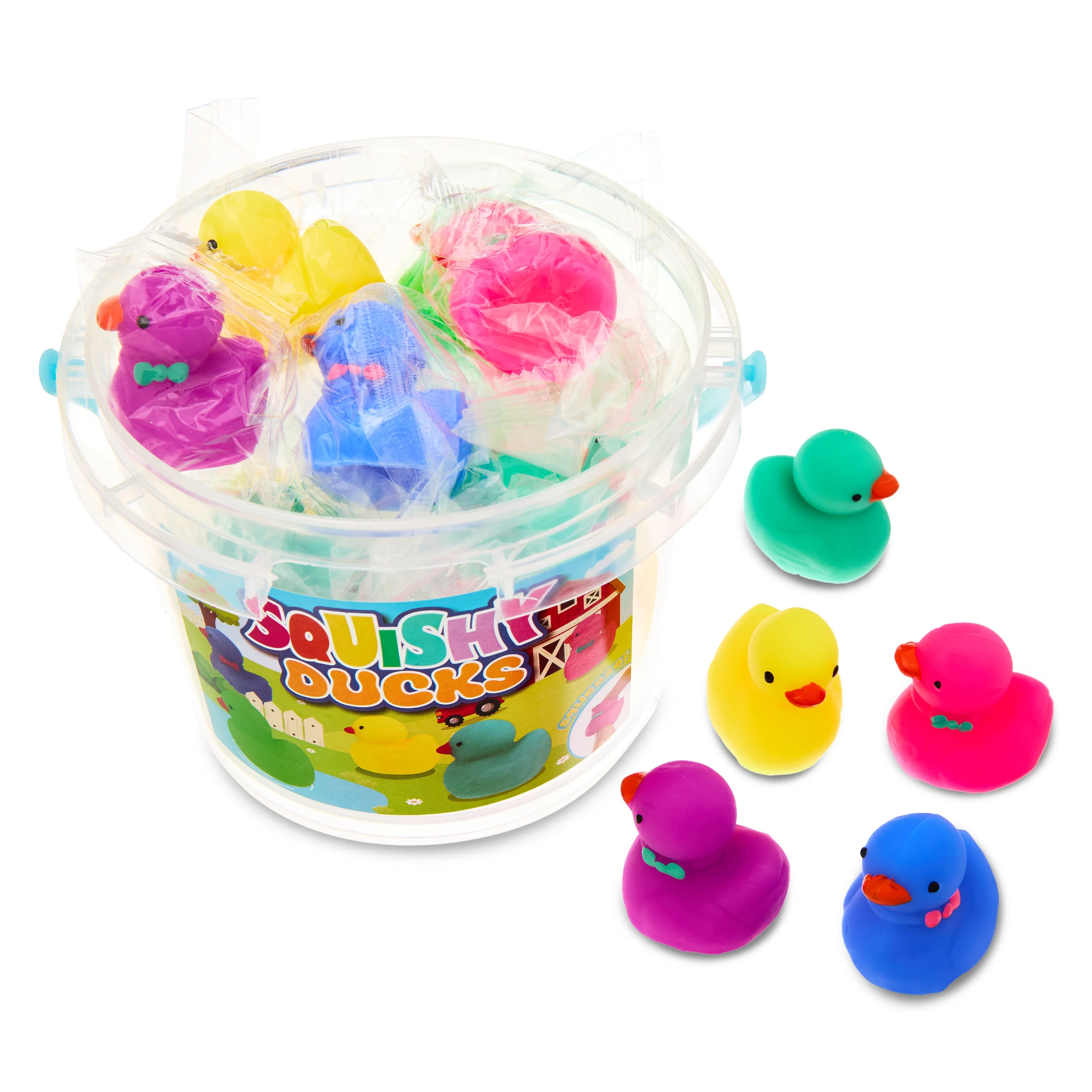 Squishy Duck Party Favors, Multicolor, 18 Count, Easter by Way To Celebrate | Walmart (US)