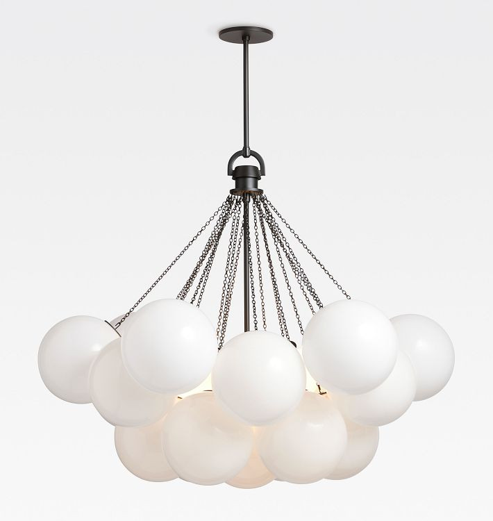 Arlo Cluster Chandelier, 34" Width | Rejuvenation