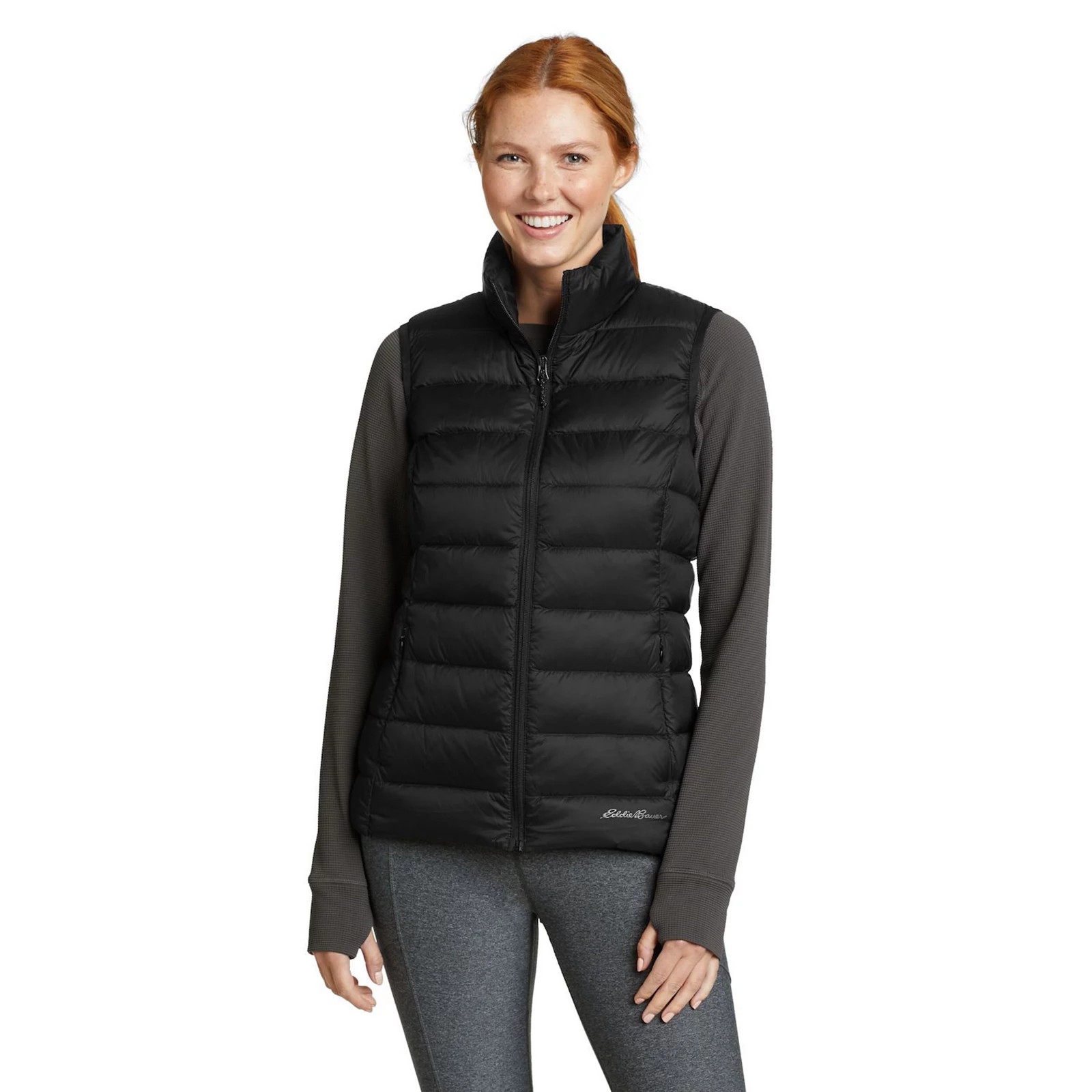 Women's Eddie Bauer Cirruslite Down Vest, Size: XXL, Black | Kohl's
