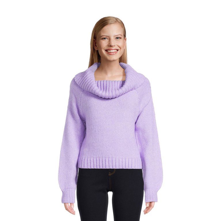 No Boundaries Juniors' Marilyn Pullover Sweater, Midweight, Sizes XS-XXXL - Walmart.com | Walmart (US)