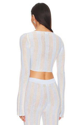 Capittana Paloma Top in Light Blue from Revolve.com | Revolve Clothing (Global)