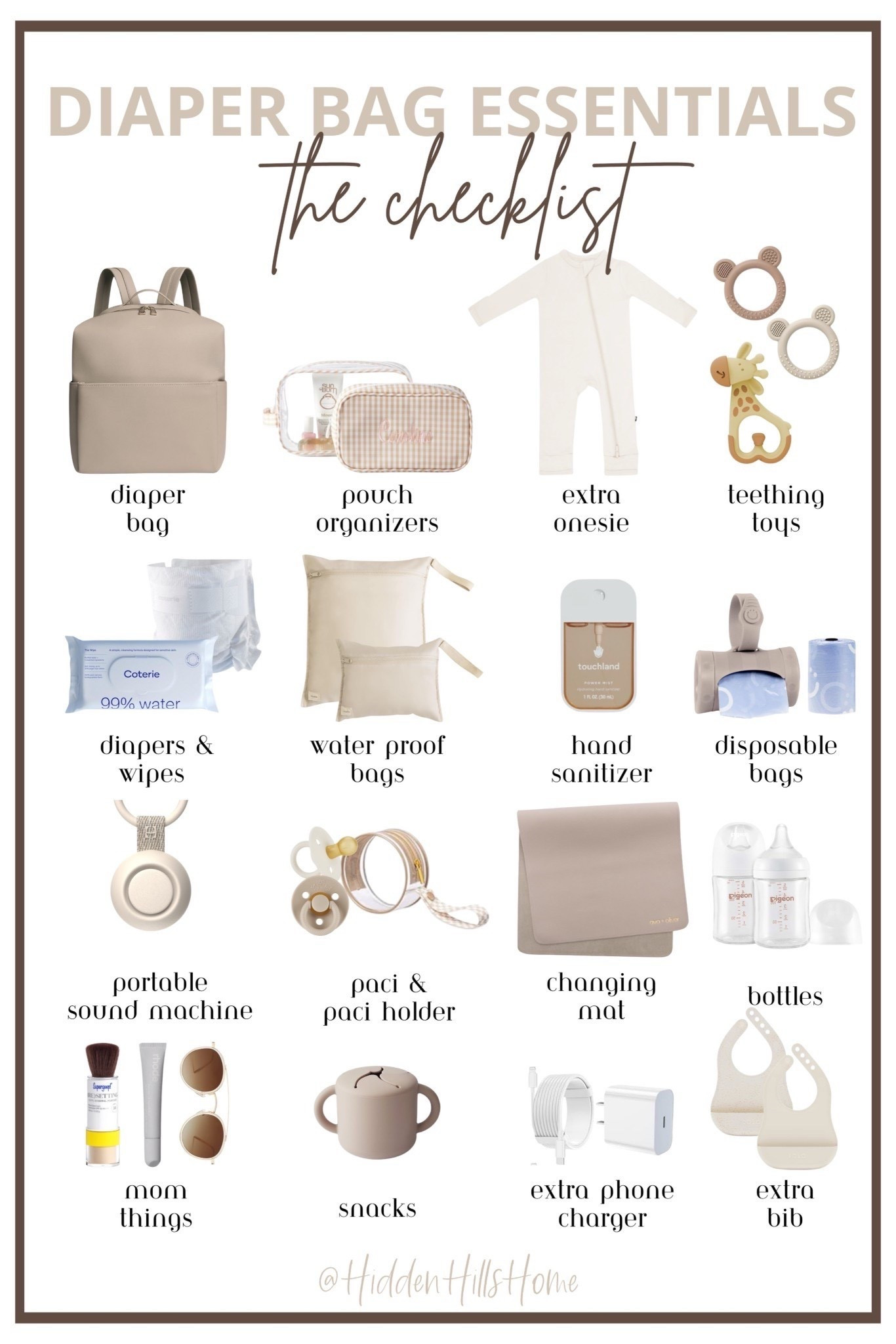 Diaper bag essentials! First time mom essentials list! Baby must have items #baby

#LTKBump #LTKSaleAlert #LTKBaby