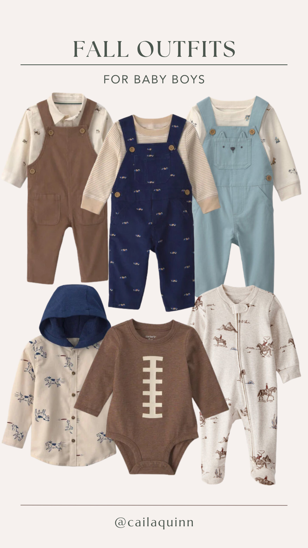 Fall outfits for baby boys! All found at Carter's  

 #LTKSeasonal #LTKBaby #LTKKids
