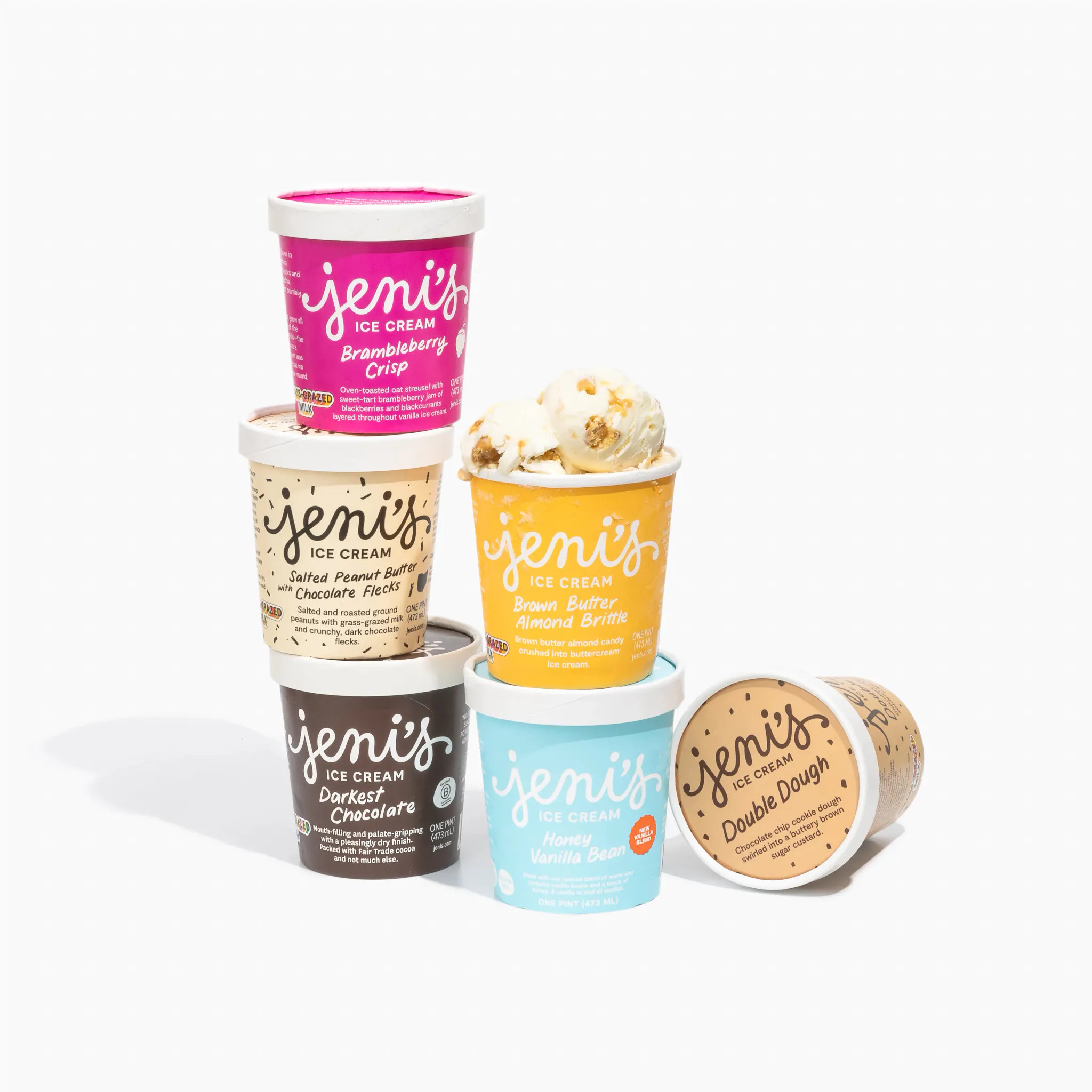 Jeni's Splendid Ice Creams - Ice Cream Best Seller - 6 Pints | Goldbelly