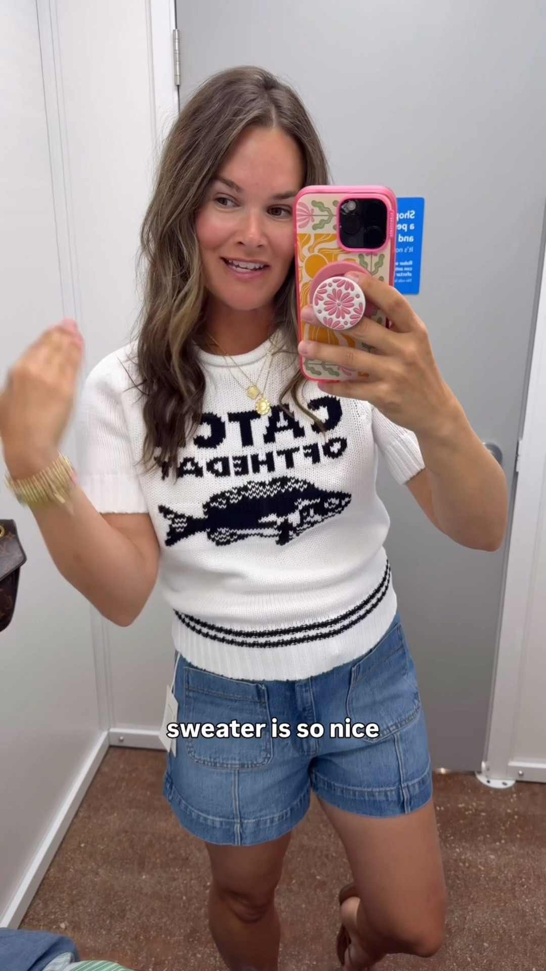 Love a graphic knit that still feels classic. This one is so cute with denim now and will transition into fall too!

#LTKootd #LTKSeasonal #LTKdayinmylife