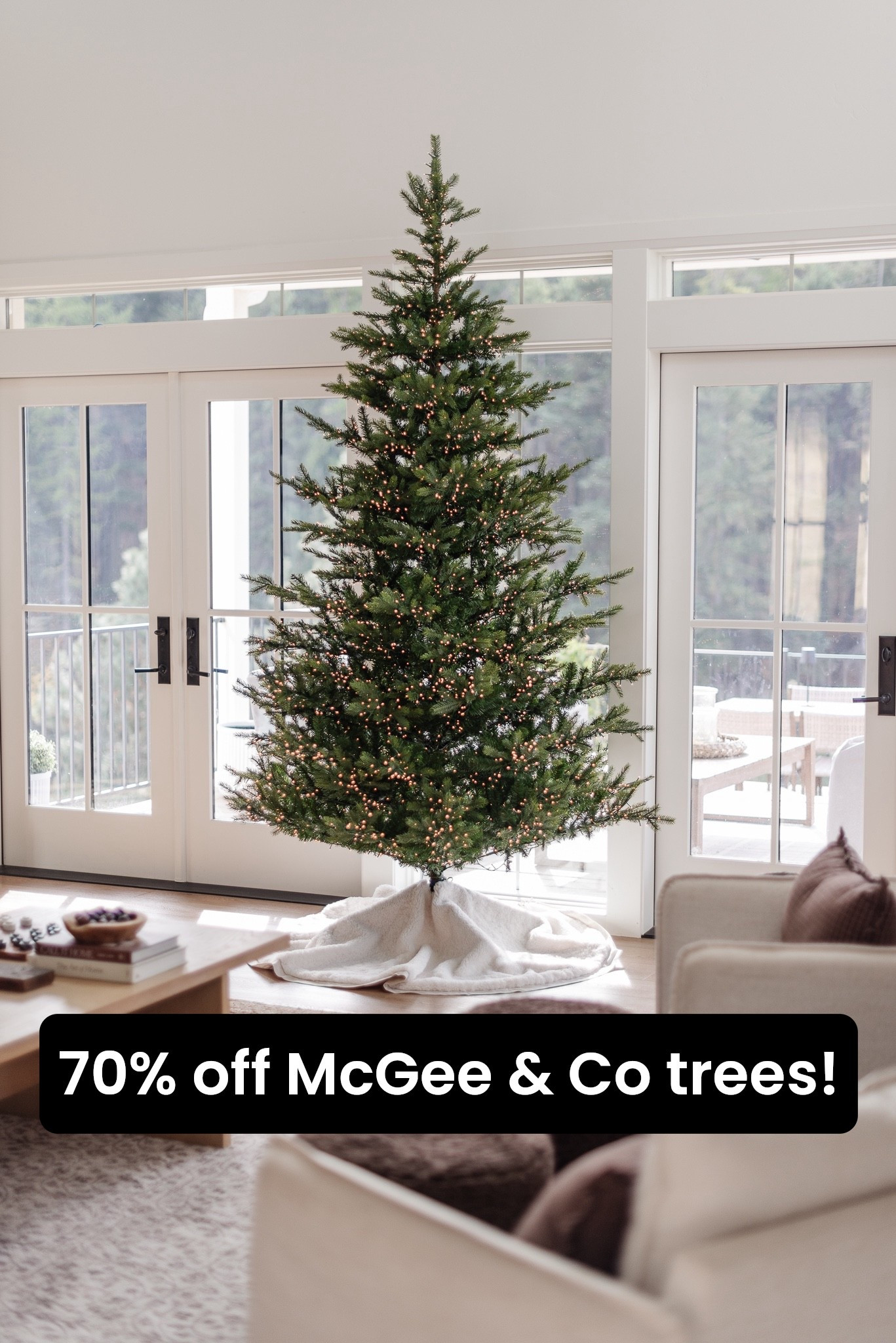 RUN!!! 70% off McGee and Co Christmas trees! Mine is the grandest and it’s absolutely beautiful has 6000 micro LEDs and it literally sparkles. Thinking of grabbing the snowy flock for the basement. I love it so much.! 

Christmas tree, holiday tree, pre-lit tree, Christmas, holiday, McGee Co., studio, McGee, flocked, snowy, best seller, most loved, viral

#LTKHome #LTKHoliday #LTKSaleAlert