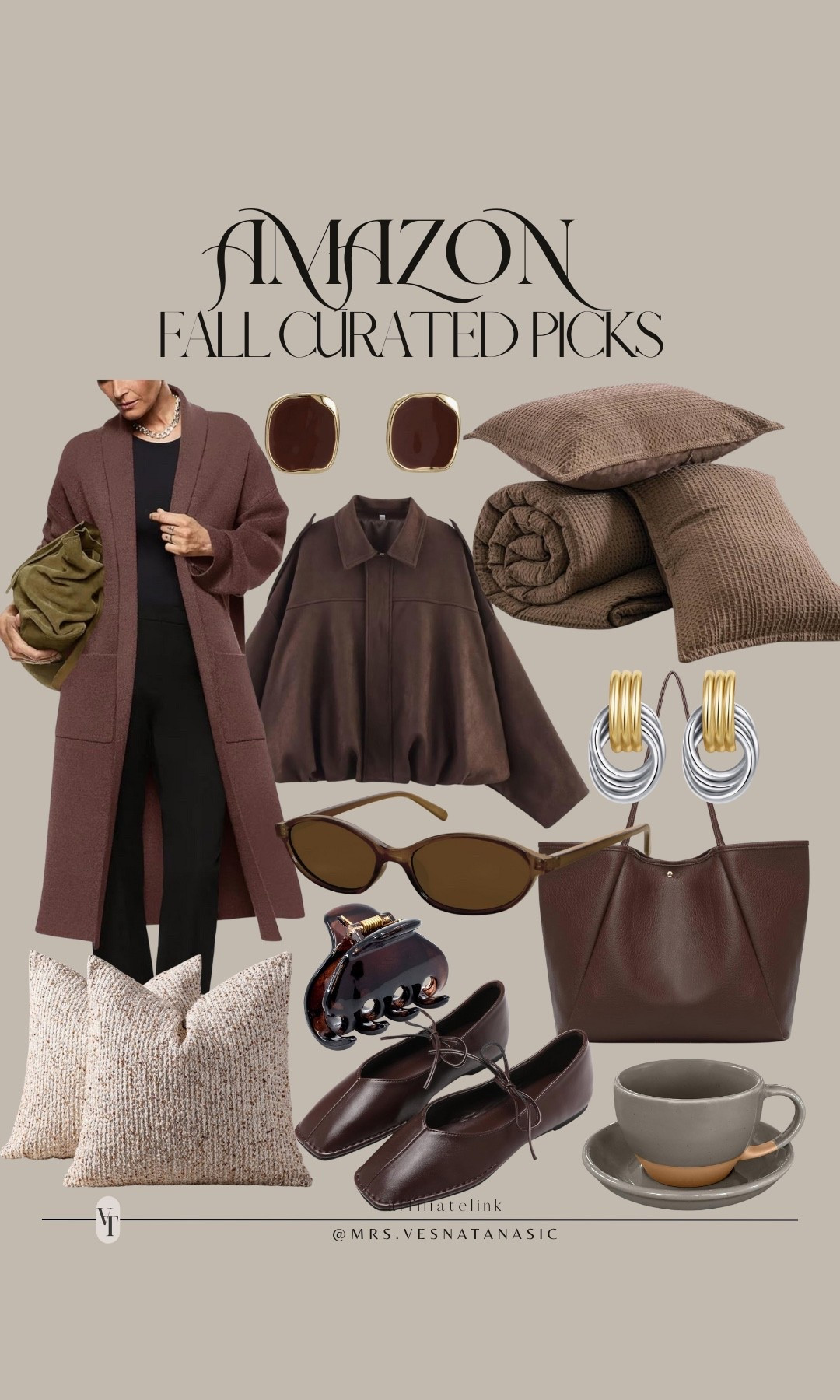 Amazon home and fashion fall curated picks 🍂🤎 

#amazon #amazonfashion #amazonhome #amazonfinds #homedecor #fallfashion #fallhome
#fallstyle #neutralhome 

#LTKHome #LTKFindsUnder100 #LTKSeasonal