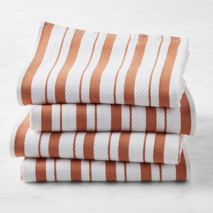 Williams Sonoma Classic Stripe Towels, Set of 4 | Williams-Sonoma