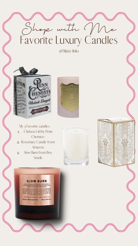 My favorite luxury candles that are really worth the money! 