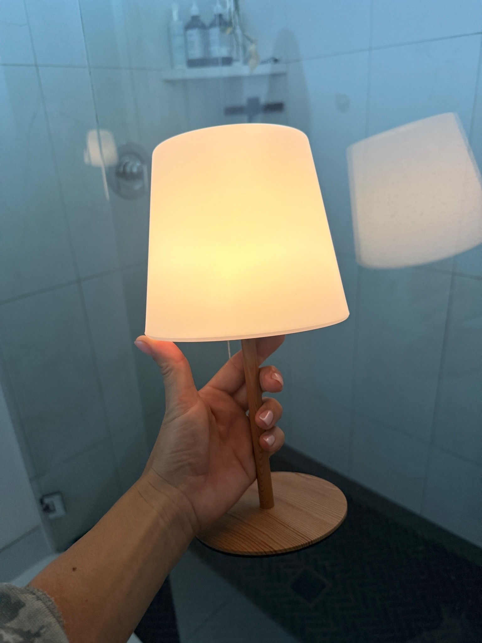 My not needed but loved waterproof rechargeable shower light 💡 

This thing has been so nice for my nervous system calming at night - 
make sure you clip the coupon

#LTKselfcare #LTKHome