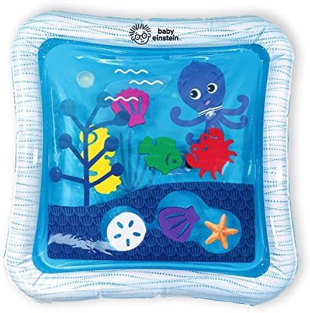 Baby Einstein Octopus Water Play Mat - Safety Fill Line, Tummy Time Activity & Sensory-Toy for Ba... | Amazon (US)