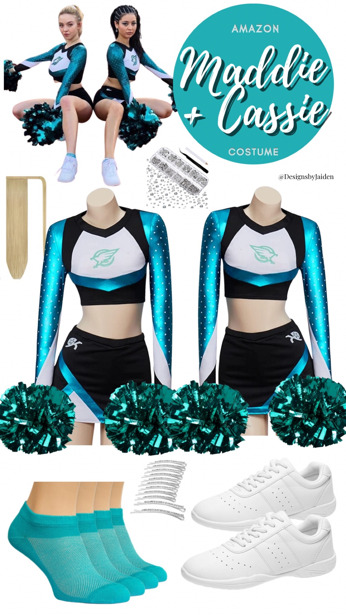 Hi Bestie! You will look amazing in these amazon costumes! Follow me here, and on my Pinterest: @DesignsbyJaiden for new content daily ✨ Maddie and Cassie Halloween Costume, duo Halloween costumes, amazon favorites, Euphoria, euphoria outfits, euphoria costumes, Halloween costumes, Halloween costumes trio, Halloween group costumes, baddie Halloween costumes, baddie costumes, hot costumes, group of four Halloween costumes, bff costumes for 2, best friend costumes, bff costumes ideas, duo Halloween costumes bff, bestie costume ideas, cute duo costumes, fire and ice, fire and ice costumes, fire costumes, ice costumes, hot costumes, cold costumes, Halloween duo costumes, Halloween, Halloween ideas, duo costume ideas, couple costume, friend group Halloween costumes, Halloween aesthetic, Halloween season, spooky, duo Halloween costumes 2022, duo Halloween costumes bff teens, baddie Halloween costumes, baddie Halloween costumes group, baddie Halloween costumes duo, baddie Halloween costumes for teens, baddie Halloween outfits, baddie outfits, baddie aesthetic, baddie Halloween outfits party, baddie Halloween outfits bff, hot Halloween costumes college, hot Halloween costumes, hot Halloween outfits, hot Halloween outfits couples, hot Halloween costumes for women, hot Halloween costume ideas, college party costumes, Halloween party costumes, college Halloween party costumes, ootd, amazon must haves, Amazon, amazon outfits, amazon Halloween, amazon favorites, amazon style, Cassie euphoria outfits, Maddie Perez outfits, Maddie and Cassie outfits, Halloween party outfit, bff Halloween costume, hot Halloween costume, cheerleader, cheerleader costume

#LTKHalloween #LTKstyletip #LTKGiftGuide