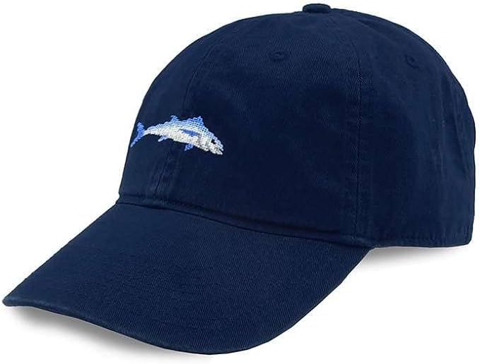 Tuna Needlepoint Hat in Navy by Smathers & Branson | Amazon (US)