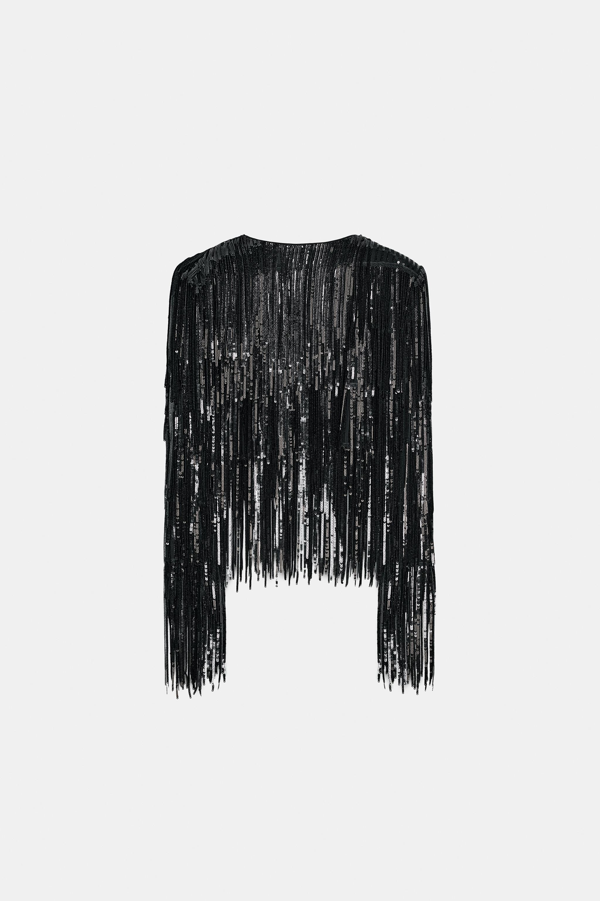ZW COLLECTION LIMITED EDITION FRINGED JACKET | Zara US