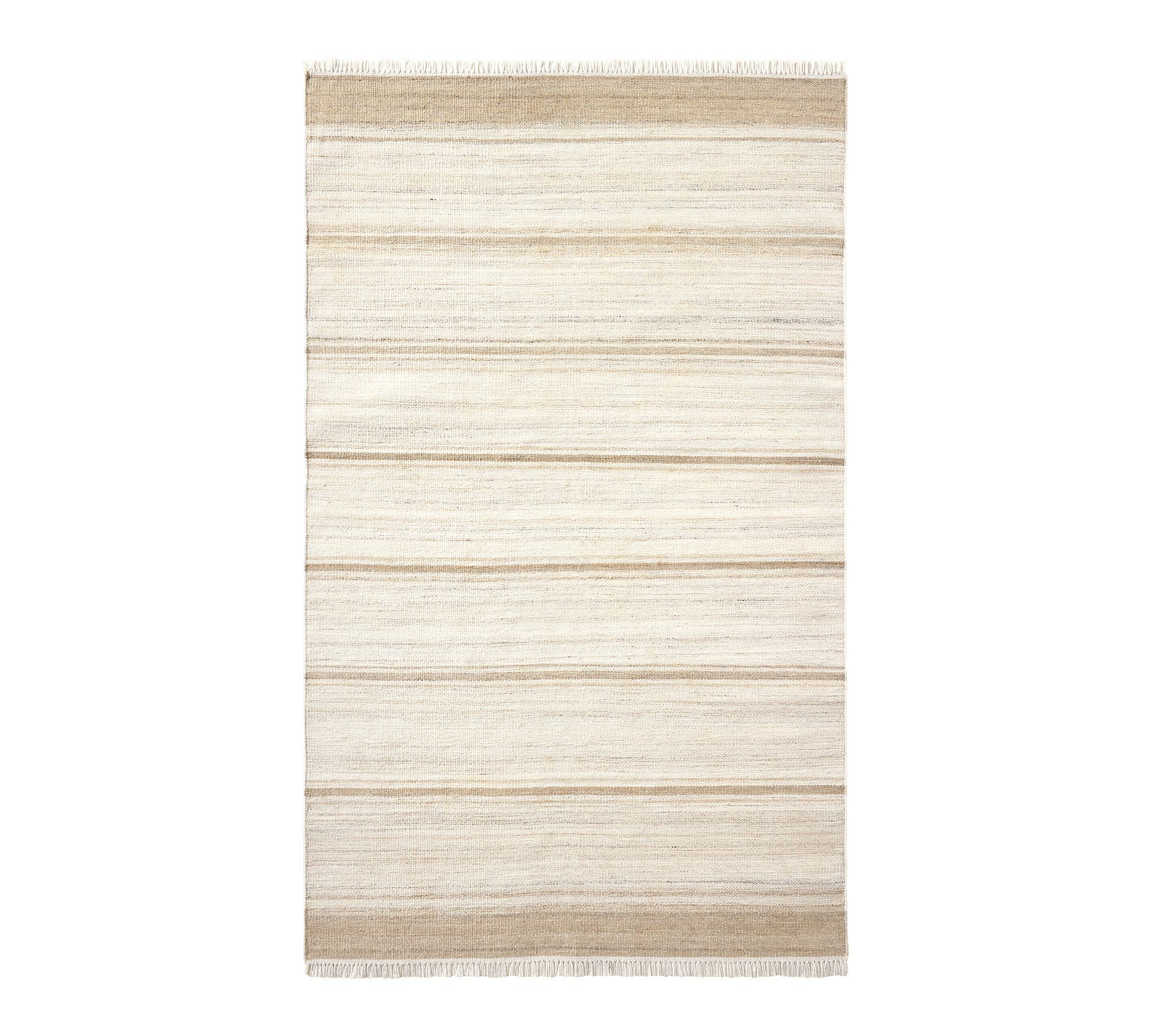 Seaside Striped Outdoor Performance Rug | Pottery Barn (US)