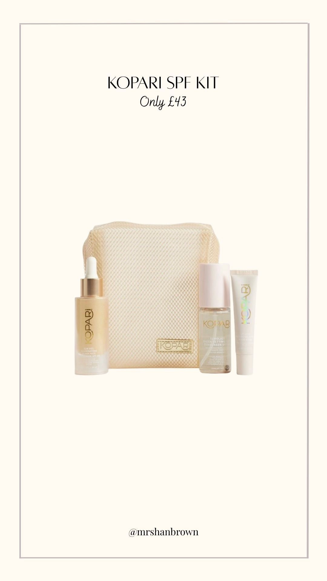 The perfect SPF set for Summer!! 👏🏼

Kopari, skincare, makeup, beauty, summer holiday, holiday beauty

#LTKsummer #LTKbeauty #LTKuk