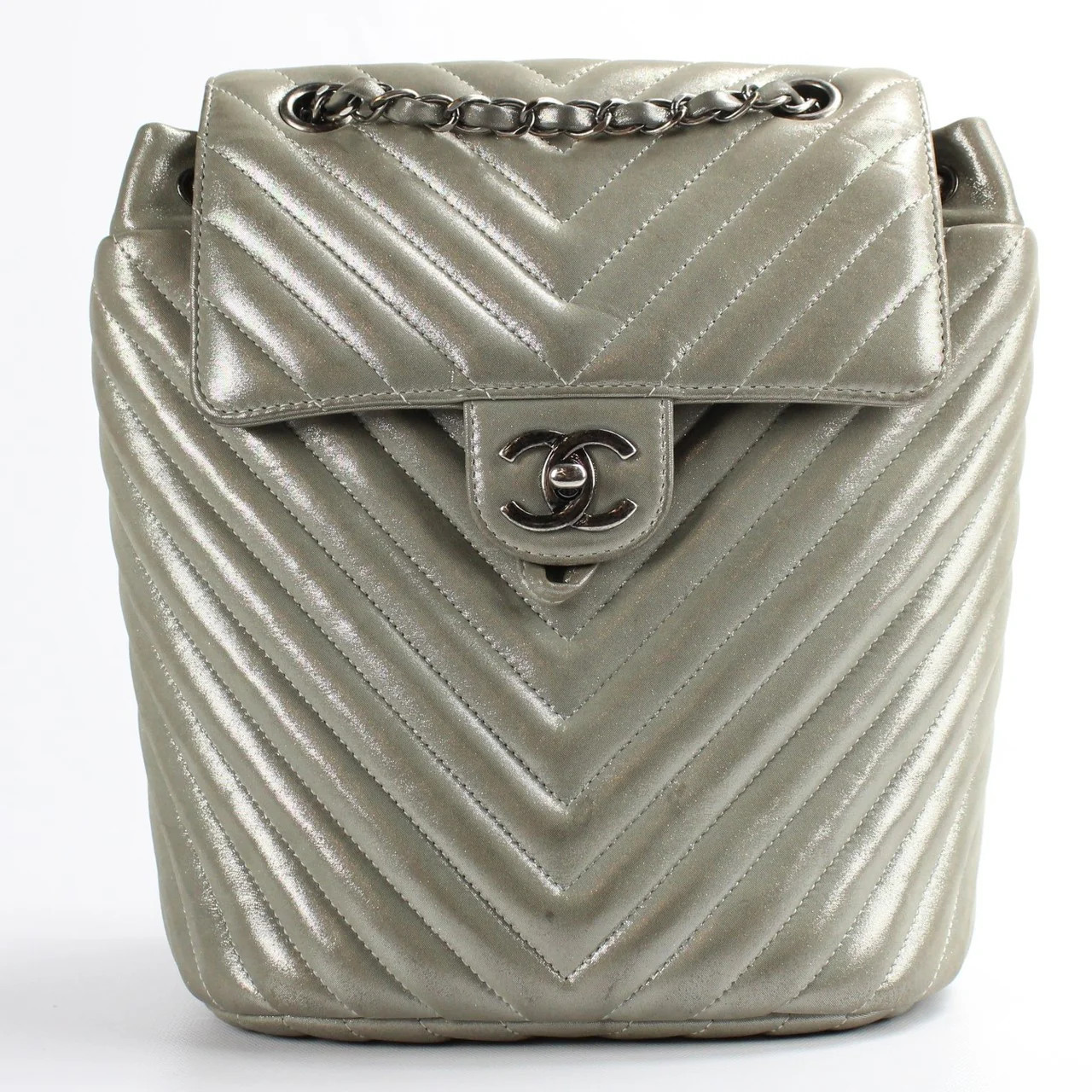Urban Spirit Backpack Small Silver | Keeks Designer Handbags