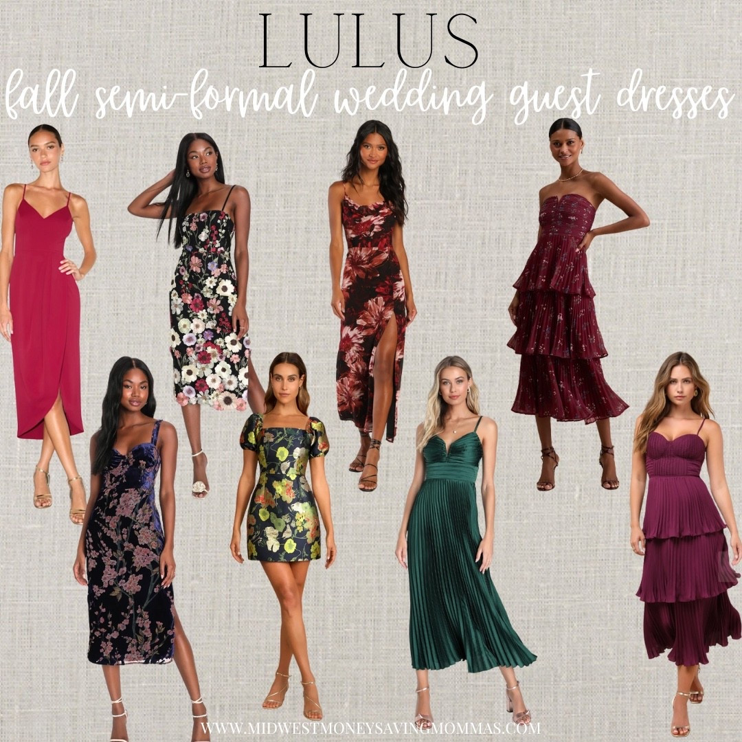 Semi-formal wedding guest dresses

Fall wedding guest dress  cocktail dresses  floral dress  lulus 

#LTKWedding #LTKStyleTip #LTKSeasonal