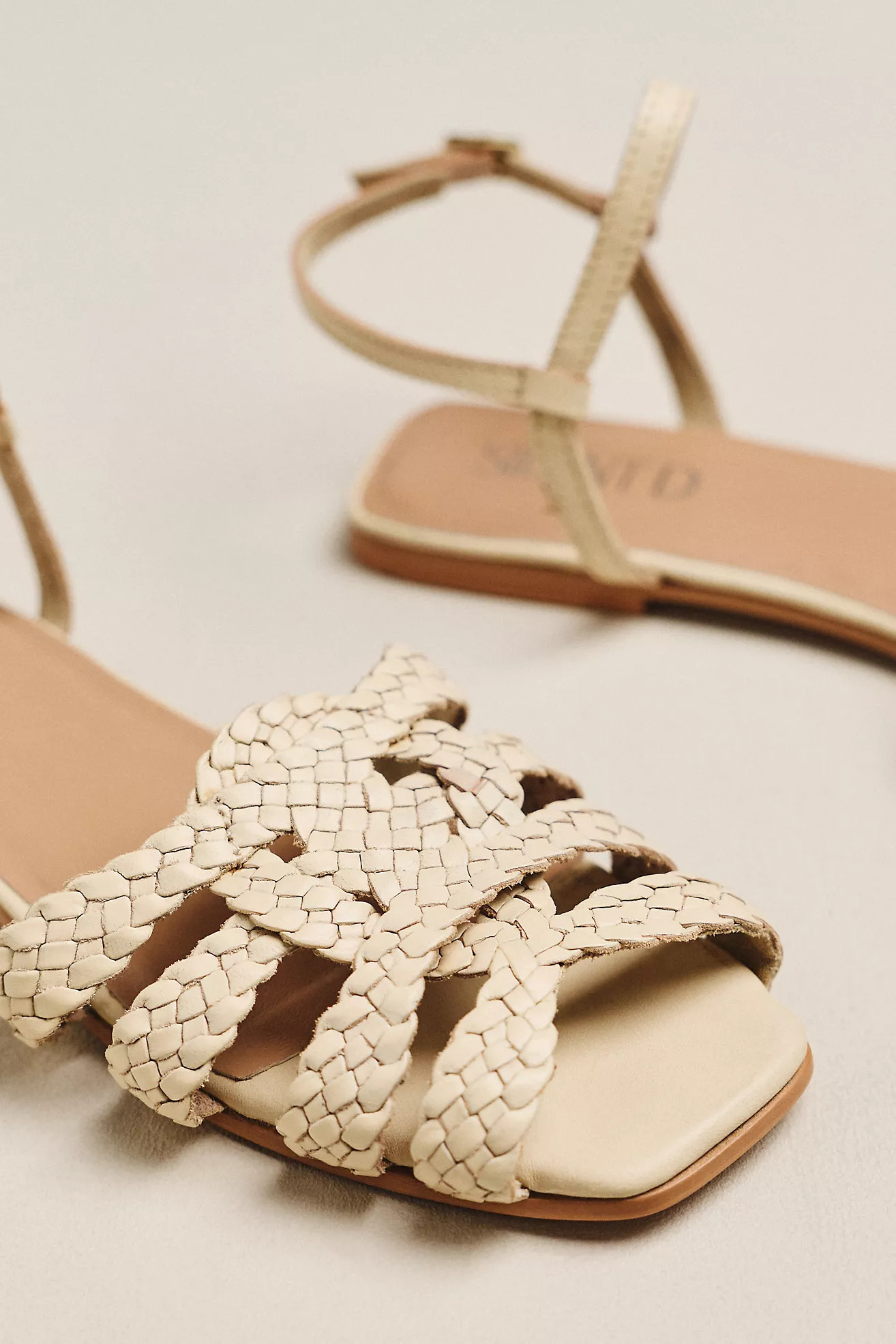 Silent D Dessma Woven Ankle-Strap Sandals | Anthropologie (US)