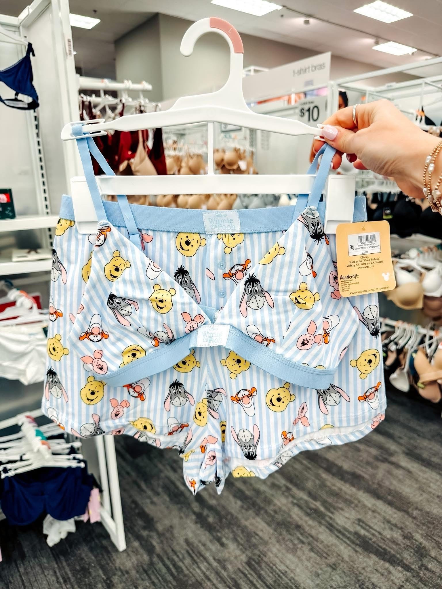 This Winnie the Pooh women’s set is ONLINE now!!! Who needs the link?? 😍😍😍

#target #targetfinds #winniethepooh #womensfashion #winniethepoohandfriends #braset #funfinds #braandpanties

#LTKgrwm #LTKMidsize #LTKootd