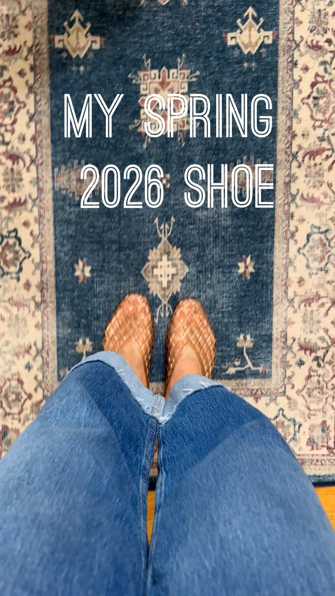 Spring trend: comfortable jellies! These Dolce Vita ones are the best. This week I’ll be sharing ways to style them this spring. Stay tuned! 