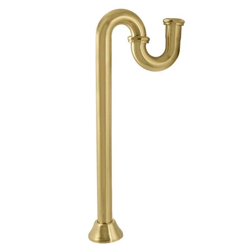 ST14197 Vintage Kingston Brass ST14195 Vintage 1-1/4-Inch Brass S-Trap, 18 Gauge, Oil Rubbed Bron... | Wayfair North America