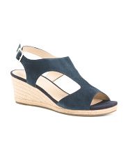 Suede Wedge Sandals | Marshalls