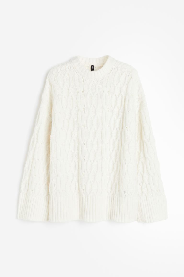 Cable-knit jumper | H&M (UK, MY, IN, SG, PH, TW, HK, KR)