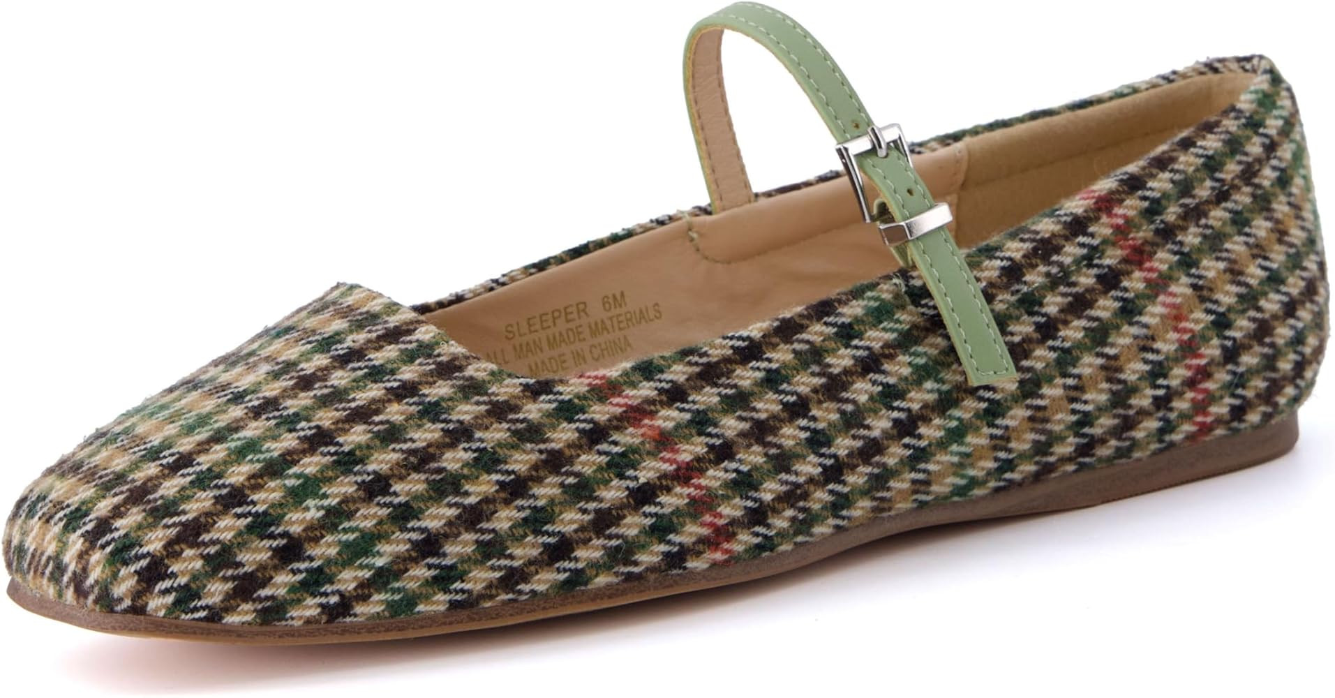 CUSHIONAIRE Women's Sleeper Mary Jane Flat with +Memory Foam and Wide Widths Available | Amazon (US)