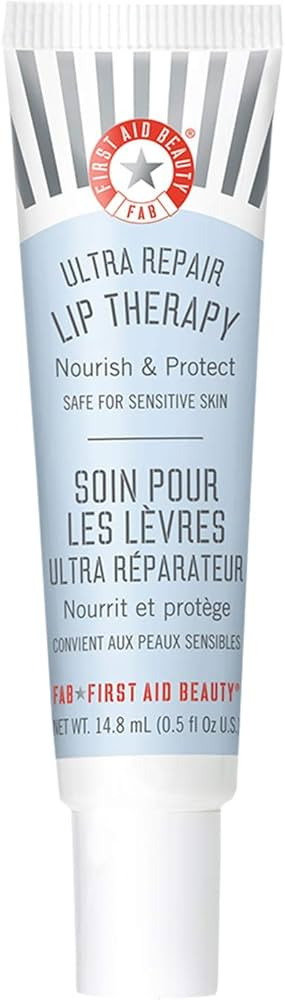 First Aid Beauty Ultra Repair Lip Therapy – Semi-Matte Lip Moisturizer for Dry, Chapped Lips ... | Amazon (US)