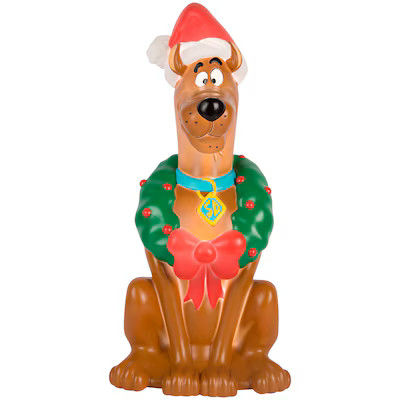 Warner Brothers 2-ft LED Scooby Doo Blow Mold Christmas Decoration  Lowes.com | Lowe's