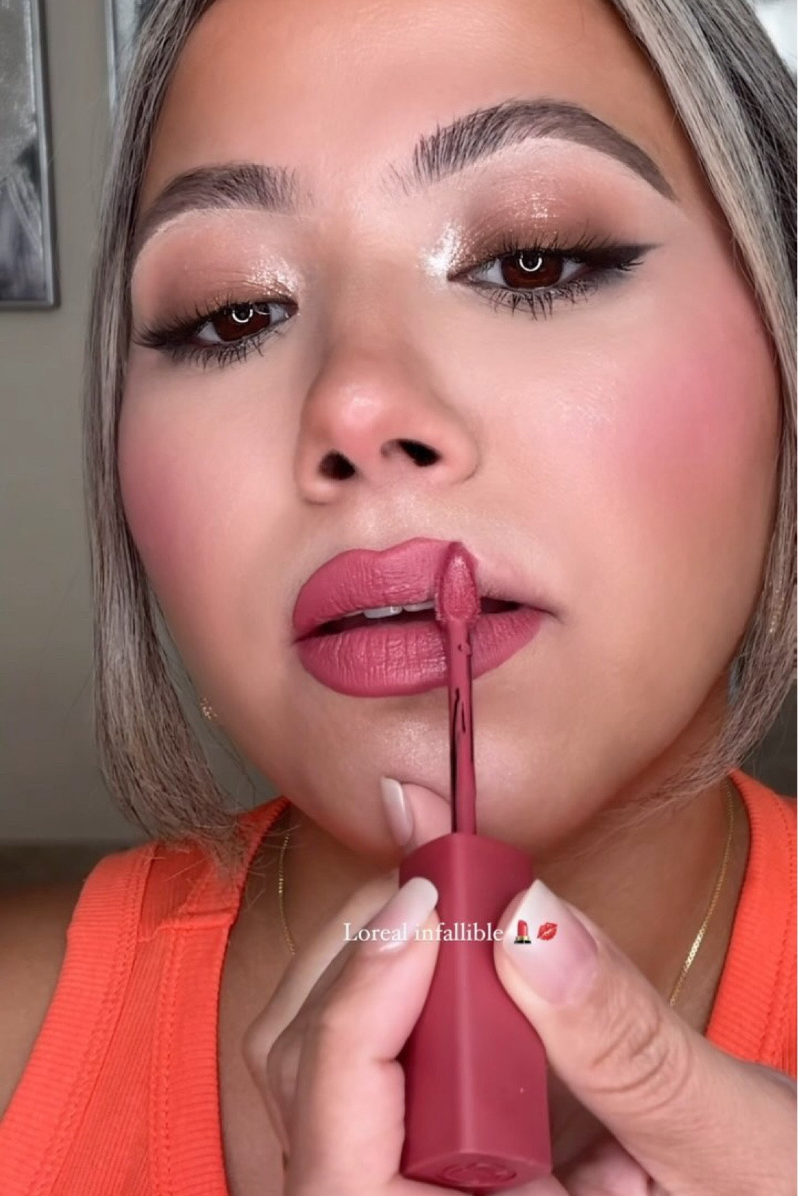 Amigas 💜✨ you see this NEW @lorealparis infallible matte shade 😏 it’s giving very demure, very cutesy .. ✨ very mindful of your coin.. ⬇️

Comment 👉🏼 SHOP to get the 🔗 sent to your DM 💭 my LTK ⬇ 

#explore #lipstick #labiales #lipswatch #makeup #demure #lipstick #lipswatch #drugstoremakeup #lorealinfallible

#LTKStyleTip #LTKBeauty #LTKBacktoSchool