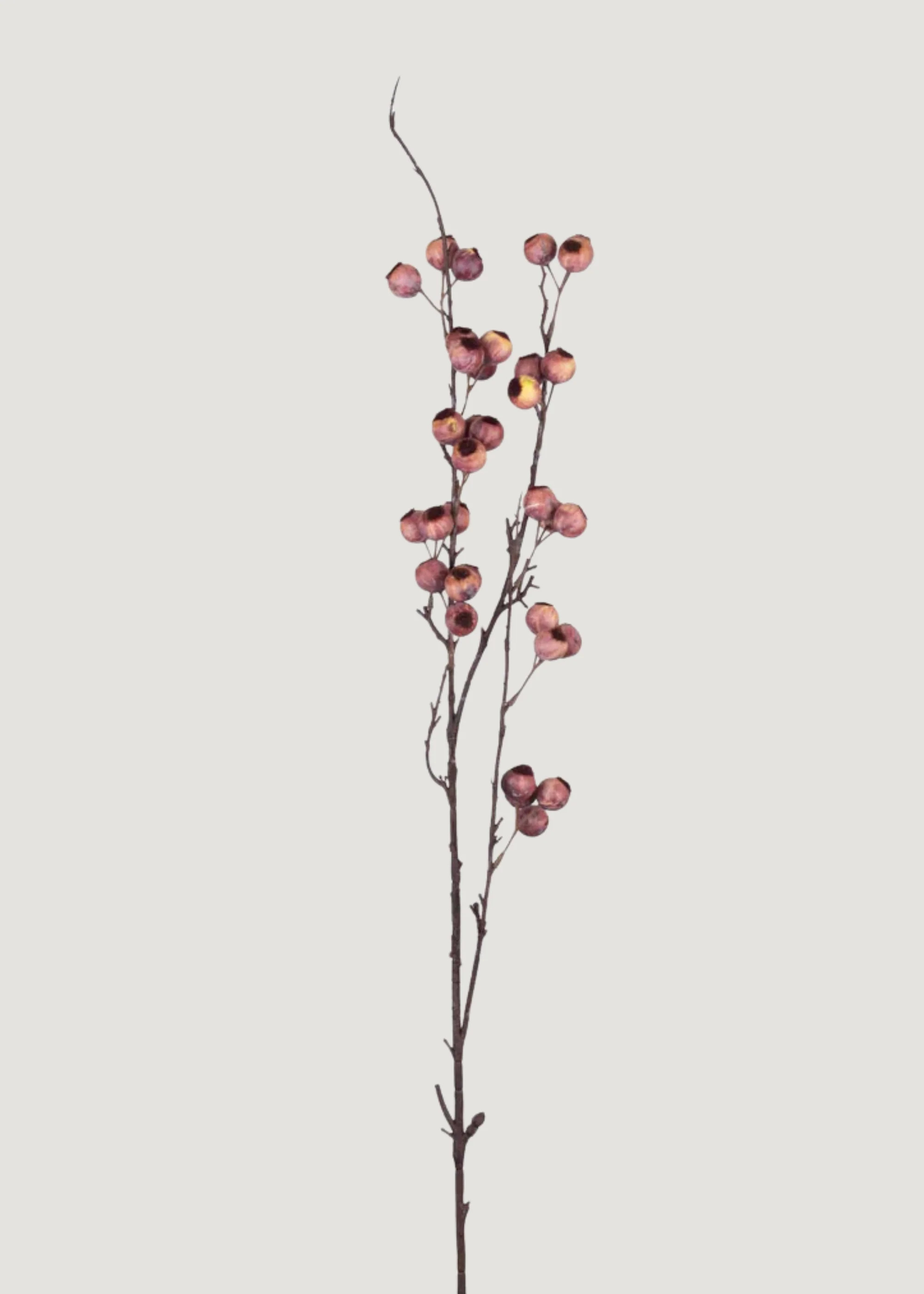 Pink Fake Hawthorn Berry Branch | Artificial Berries | Afloral | Afloral