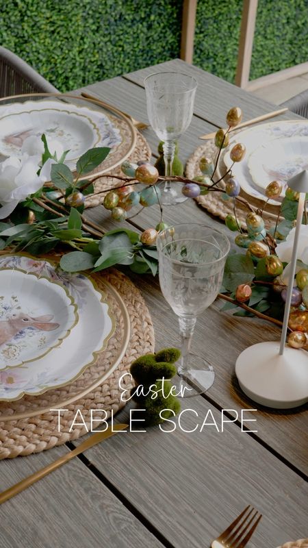 EASTER Brunch 🌸 A perfect excuse to set a beautiful outdoor table scape!

Easter table
Table scape
Easter decor
Walmart finds

#LTKhome #LTKSeasonal