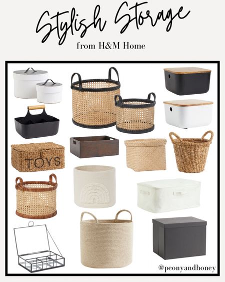 Check out these home storage baskets, bins, and boxes for all of your home organizing needs from H&M!  #homeorganization #organization #organizing #storage #storagebins #storagesolutions #storagebox #homeorganizing #organizedhome #handmhome

#LTKFind #LTKunder100 #LTKhome